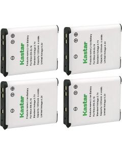 Kastar Battery 4 Pack Replacement for Nikon EN-EL19 Coolpix S2600 S2700 S2750 S2800 S3100 S3300 S3400 S3500 S3600 S3700 S4100 S4300 S4400 S6600 S6700 S6800 S6900 S7000 and NP-BJ1 NPBJ1 DSC-RX0